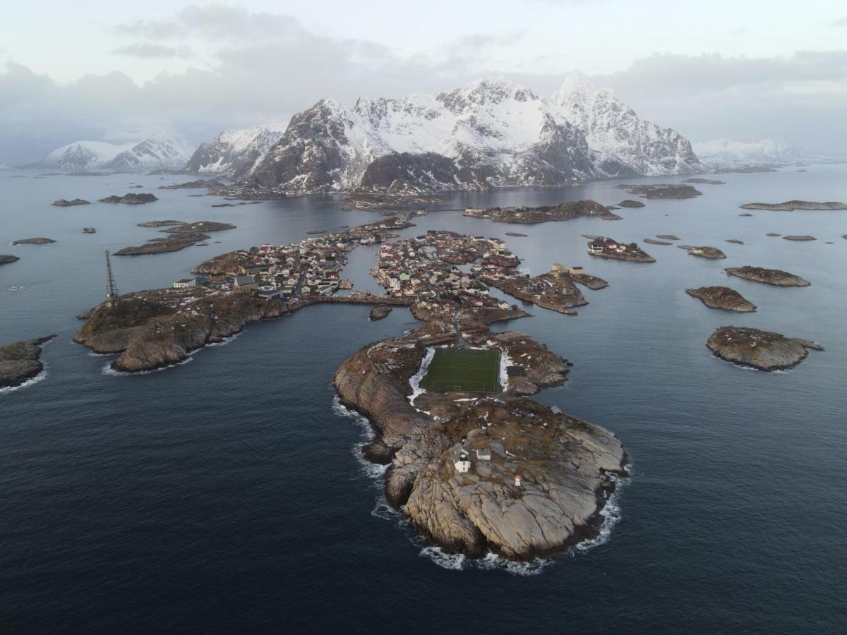 Modern Apartment In Henningsvaer Exteriér fotografie
